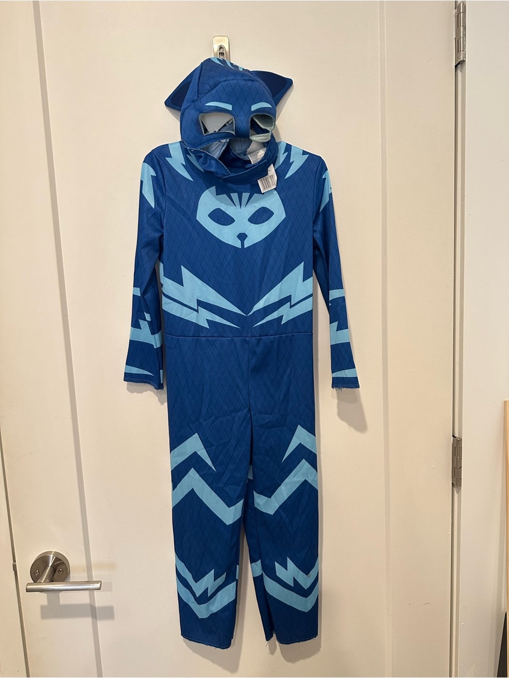 Pj mask costume Blue Kids Superhero Jumpsuit with Mask